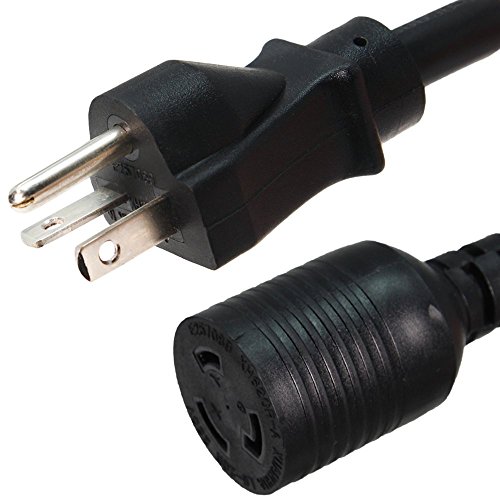 5-20P to L5-20R Plug Adapter Power Cord