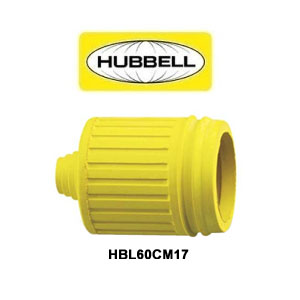 Boot Cover for Straight Blade Plug (Yellow)