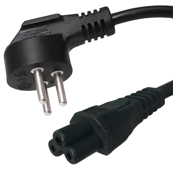 CEE7 to C5 Power Cords, 2.5A, 250V, 0.75mm² H05VV-F