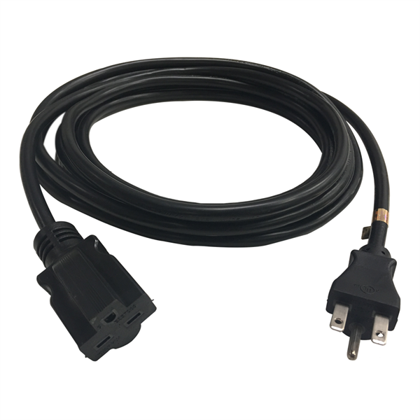 6-15 Extension Cords, 15A, 250V, 12/3 AWG