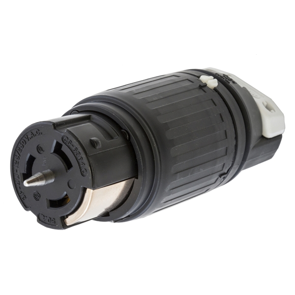 Hubbell CS6364C CA Style Locking Connector Rated for 50A/125-250V
