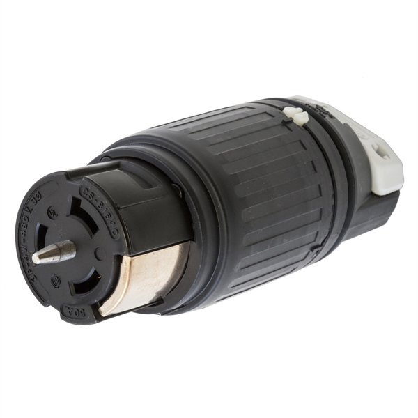 Hubbell CS8164C CA Style Locking Connector Rated for 50A/3Ø 480V