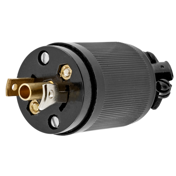 Hubbell HBL7594 ML-2P Midget Twist-Lock® Plug 15A/125V