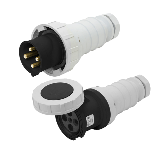 520P5W to 520C5W Pin and Sleeve Extension Power Cable - Rated 20A, 600V, 3Ø