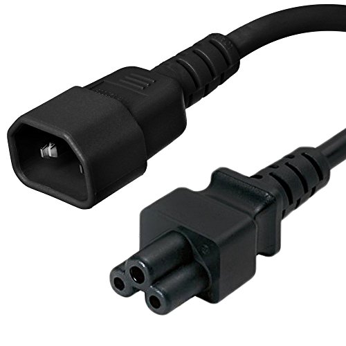 C14 to C5 Power Cords, 2.5A, 250V, 18/3 SJT